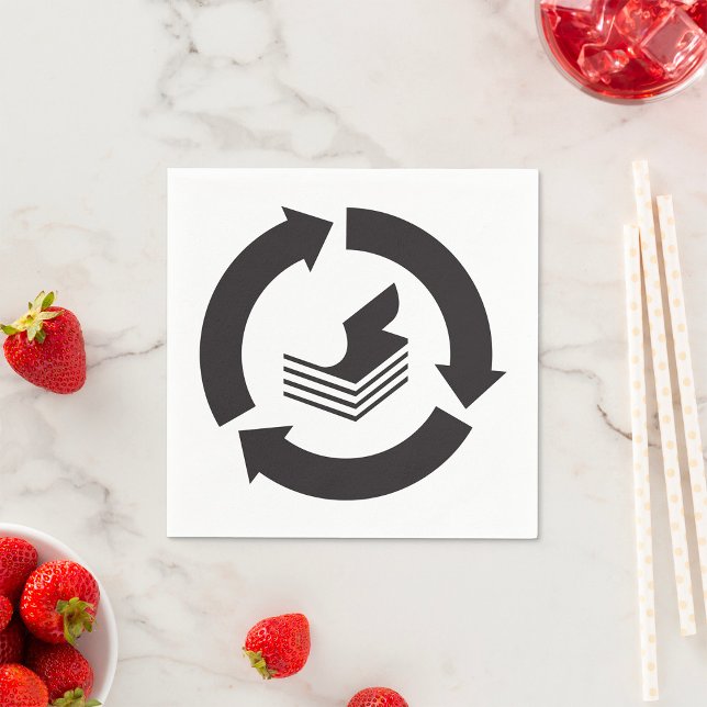 Pappersblöjor för pappersåtervinning pappersservett (Skapare uppladdad)