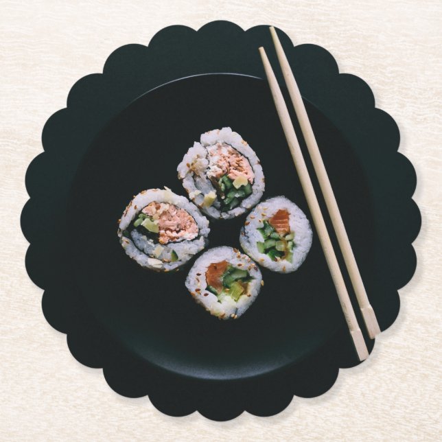 Pappersbricka för sushi underlägg papper (Framsida)