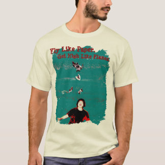 Pappersflygplan T-shirt