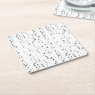Pappersfodral Modern Fläckig Minimalistisk Desig Underlägg Papper Kvadrat