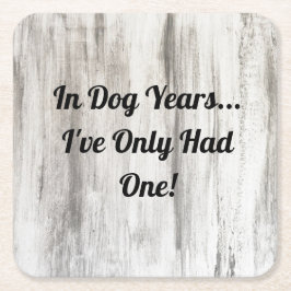 Papperskartong för dryck Underlägg Vin-gåva Papper Kvadrat