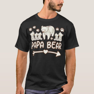 Papperskjortor för pappa, manar 5 unge t-skjortor t shirt