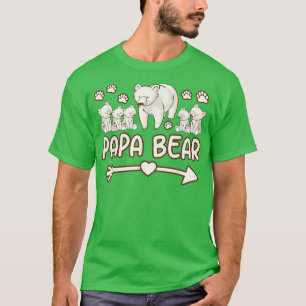 Papperskjortor för pappa, manar 5 unge t-skjortor t shirt