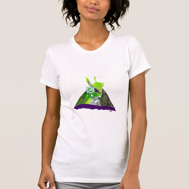 Pappersklänningar: Måla skjortan Tee Shirt (Framsida)