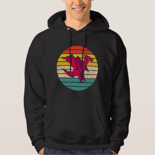 Papperskonst Drak Origami Hoodie