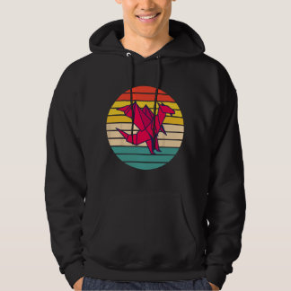 Papperskonst Drak Origami Hoodie