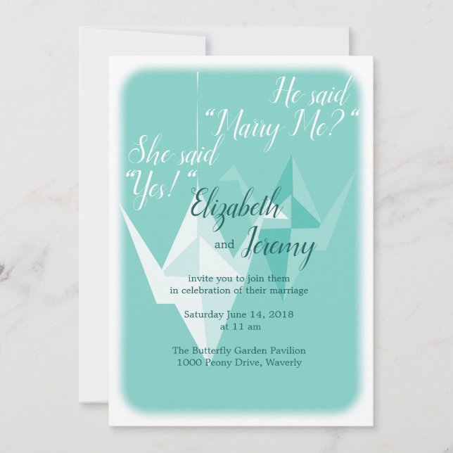 Papperskransinbjudan Inbjudningar (Framsida)