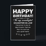 Papperslag till dotterlagstidens födelsedag kort<br><div class="desc">Dotter till födelsedagskalender</div>