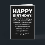 Papperslag till dotterlagstidens födelsedag kort<br><div class="desc">Dotter till födelsedagskalender</div>