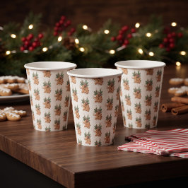 Pappersmugg för pepparkakspartaj