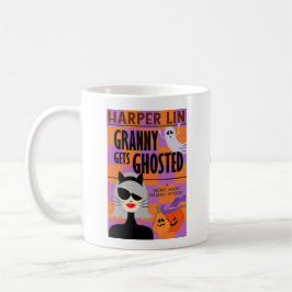 Pappersmugg med omslagsbild från Harper Lins bok G Kaffemugg