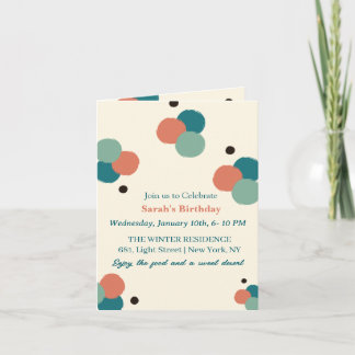 Pappersprydnadskort Inbjudan