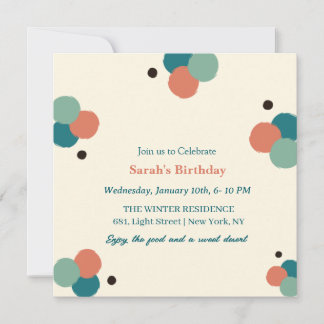 Pappersprydnadskort Inbjudningar