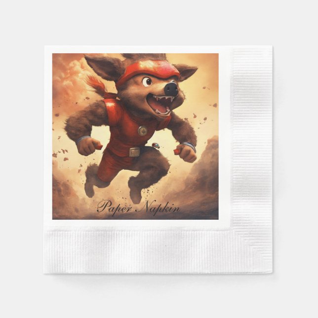 Pappersservett (Framsidan)