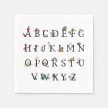 PAPPERSSERVETT: ALPHABET CHART