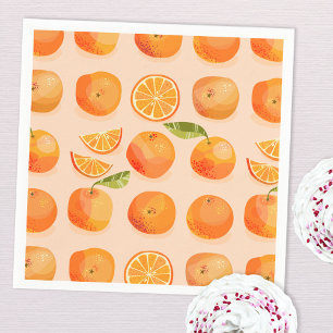 Pappersservett av Citrus Orange