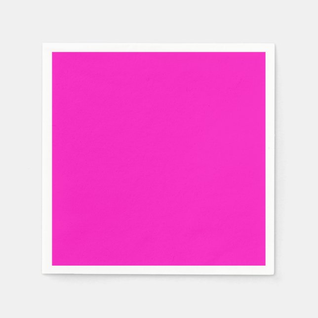 Pappersservett av standardsocktail-Rosa (Framsidan)