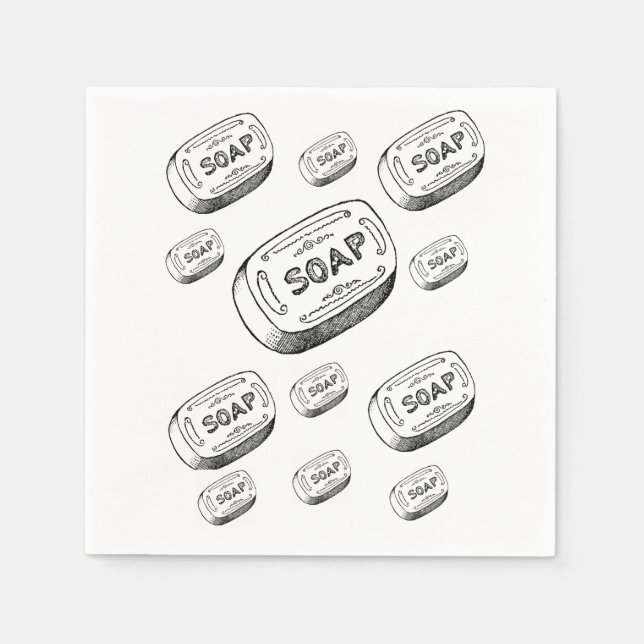 Pappersservett av tvål (Framsidan)