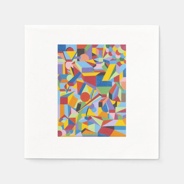 Pappersservett Bold Roligt Design från Fine Art (Framsidan)