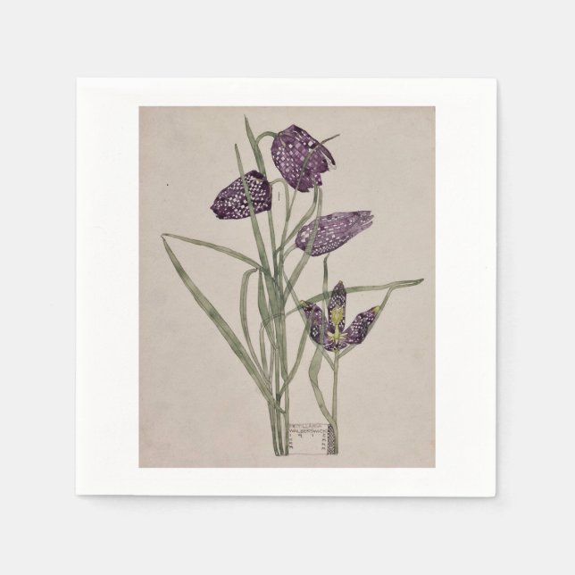 PAPPERSSERVETT: CHARLES RENNIE MACKINTOSH : 1915 PAPPERSSERVETT (Framsidan)
