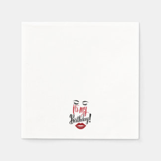 Pappersservett - Det är min födelsedag