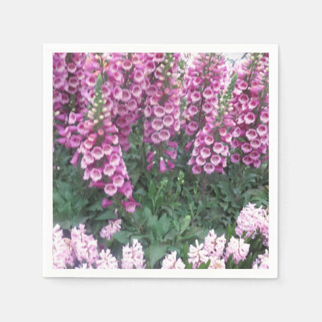 Pappersservett Flowers Garlands ART av Navin JOSHI (Framsidan)