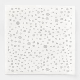 Pappersservett Fog Confetti Watercolor Dots