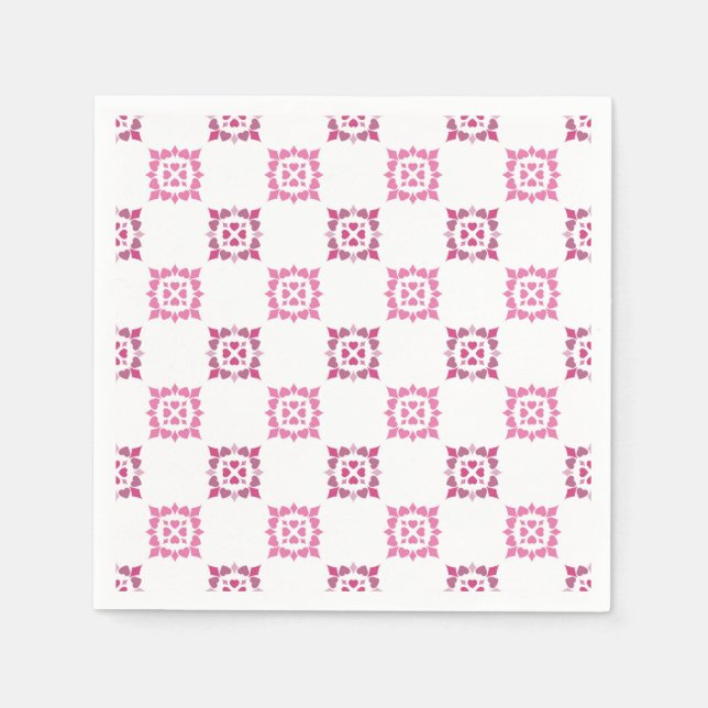 Pappersservett för Alla hjärtans dag (Framsidan)