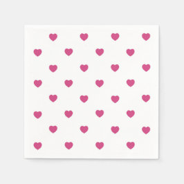 Pappersservett för Alla hjärtans dag