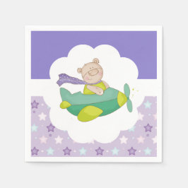 Pappersservett för Baby Nalle