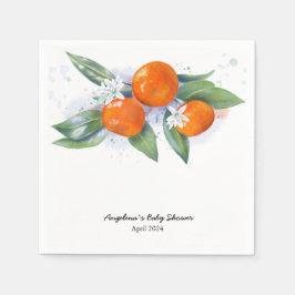 Pappersservett för baby shower