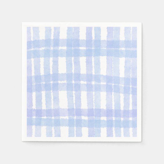 Pappersservett för babydusch (Framsidan)