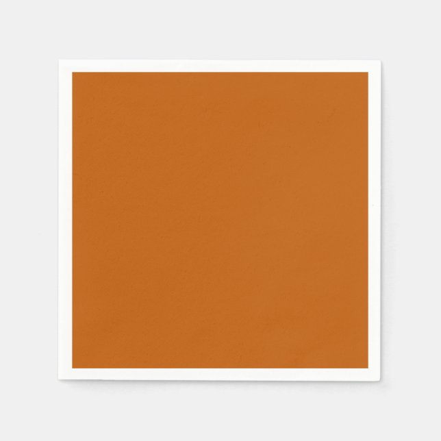 Pappersservett för bränd Orange, standardsockel (Framsidan)