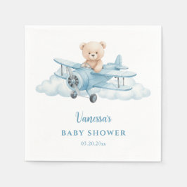Pappersservett för Cute Nalle Pilot