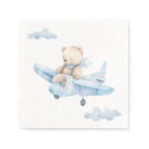 Pappersservett för elegant av akut Nalle