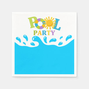 Pappersservett för födelsedag för party för