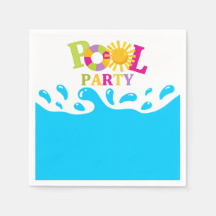 Pappersservett för födelsedag för party för