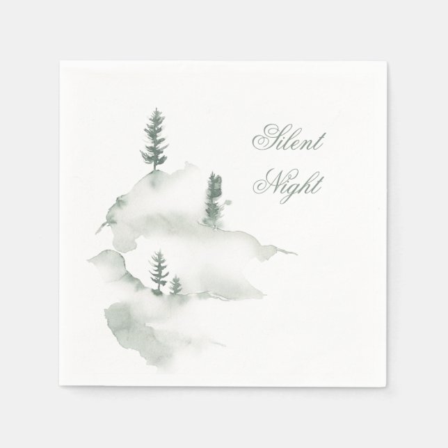 Pappersservett för grått och vitt vatten (Framsidan)