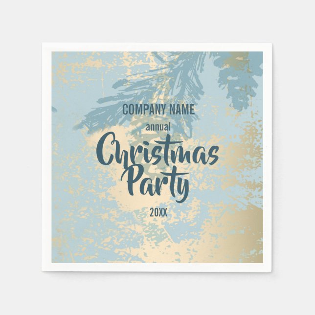 Pappersservett för julmall (Framsidan)