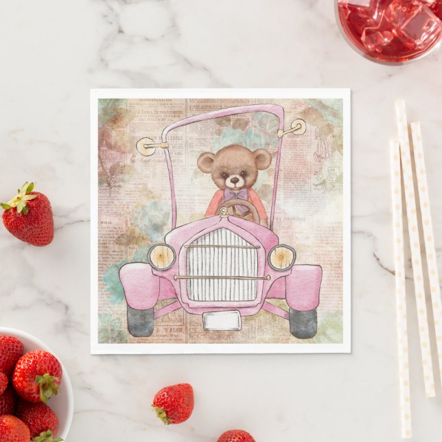 Pappersservett för nalle (Insitu)