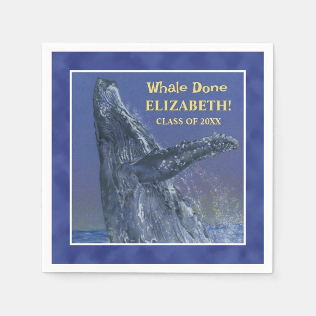 Pappersservett för Studentfest av roligt (Framsidan)