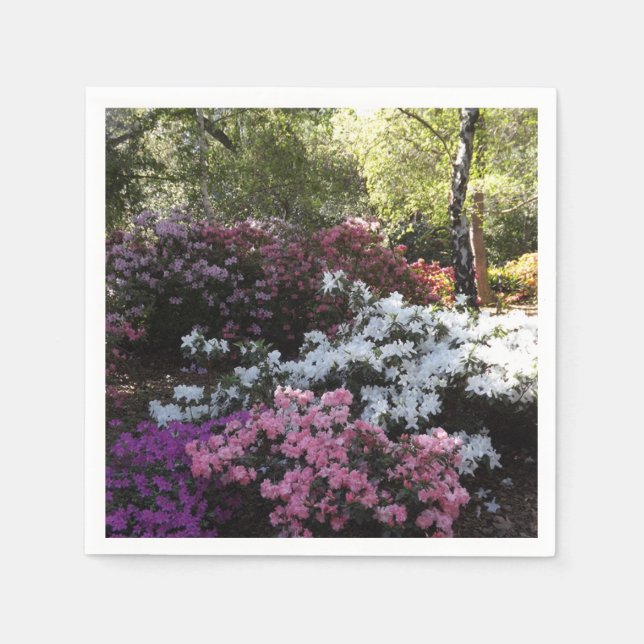 Pappersservett Forest and Flowers (Framsidan)