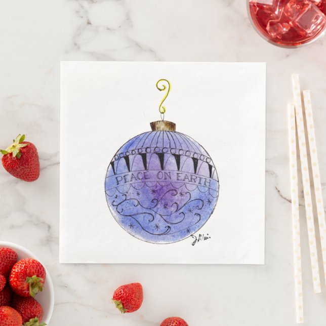 Pappersservett - Fred på jorden (Insitu)