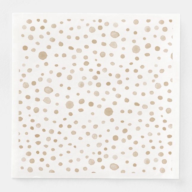 Pappersservett Fwn Confetti Watercolor Dots (Framsida)