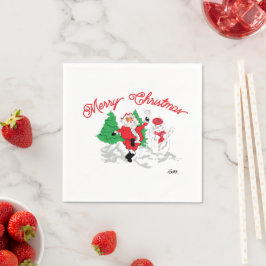 Pappersservett: God Jul Pappersservett