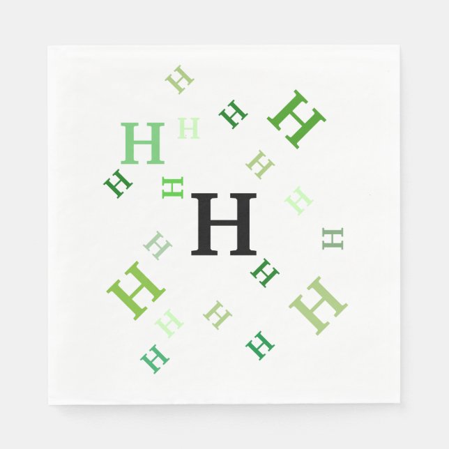 PAPPERSSERVETT - GRÖNT BREV (Framsidan)