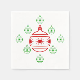 Pappersservett - Helgdag Ornaments