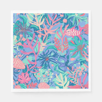 Pappersservett i stilren grafik