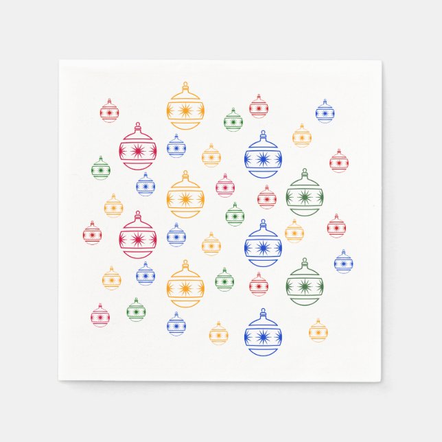 PAPPERSSERVETT - JULGRAN (Framsidan)