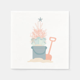 Pappersservett Kustsjösidig jul